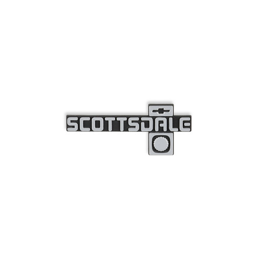 Brothers Trucks 05-187 - C/K Dash Emblem - Scottsdale