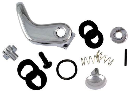 Brothers Trucks VWK87CH-RH - Vent Window Handle Kit - Chrome - Right - Each