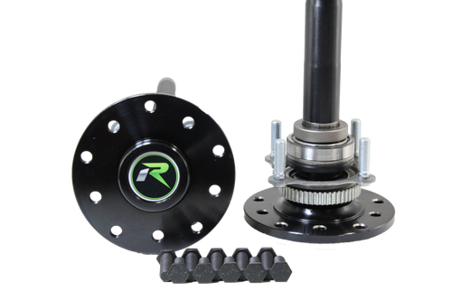 Revolution Gear And Axle RAK44-3 - 1984-93 Cherokee XJ Dana 44 4140 Chromoly Drum Brakes USA Made Rear Axle Kit Revolution Gear