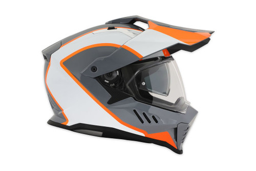Simpson Motorcycle XBBAOWXS - XCURSION BANDIT HELMET BC ORANGE EXTRA SMALL