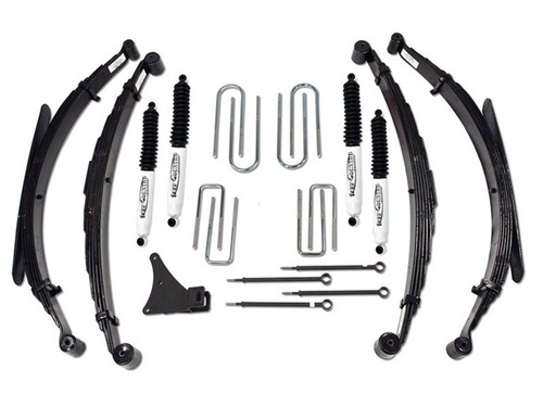 Tuff Country 24831K - 4 Inch Lift Kit 1986-97 Ford F350 4x4 Standard & Crewcab - 4 Inch Lift Kit with Rear Leaf Springs