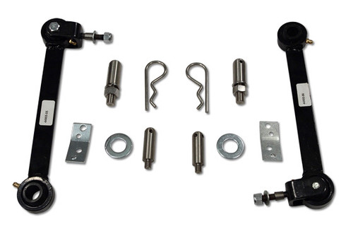 Tuff Country 41806 - Front Sway Bar Quick Disconnects 97-06 Jeep Wrangler TJ 92-98 Jeep Grand Cherokee Pair