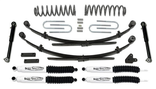Tuff Country 43803K - 3.5 Inch Lift Kit 87-01 Jeep Cherokee EZ-Flex with Rear Leaf Springs