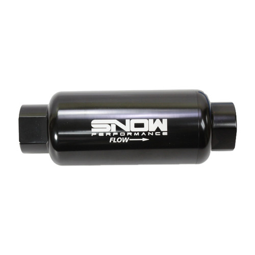 Snow Performance SNF-20116 - Fuel Filter Pre Filter 100 Micron -12 ORB Inlet/Outlet