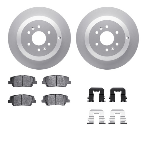 R1 Concepts WDWH1-21031 - Brake Rotor- Carbon Coated with Ceramic Pads & Hdw