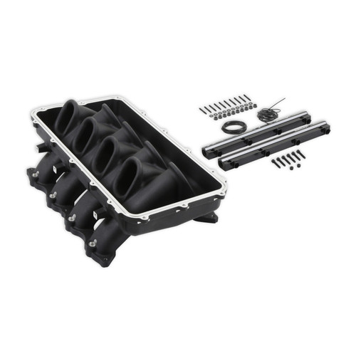 Holley EFI 300-920BK - HI-RAM BASE, FORD COYOTE BLACK