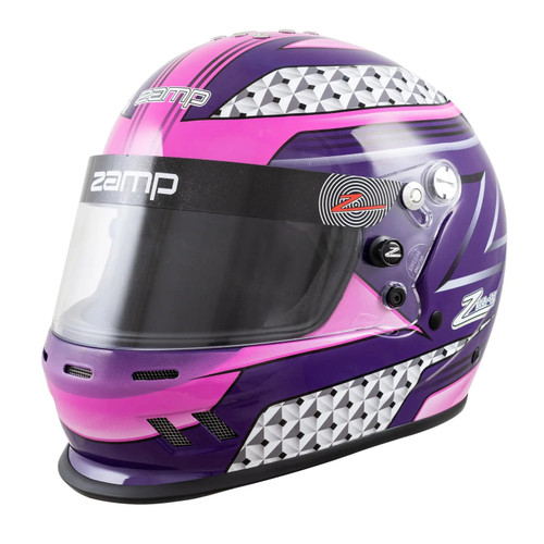 Zamp H757C3456 - Helmet RZ-37Y Youth Pink/Purple 56cm