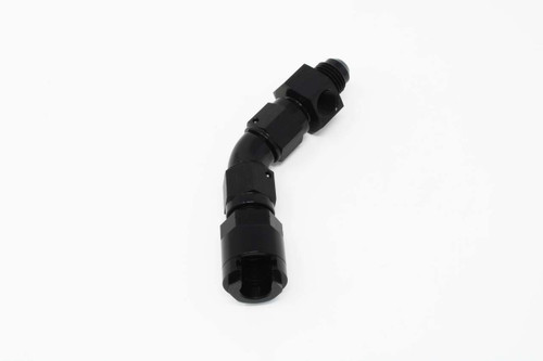 Aeromotive 65602 - Adapter Kit, 45-Deg, 3/8 Female Quick Connect to AN-06 Flare, w/ 1/8-FNPT Port
