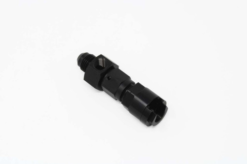 Aeromotive 65605 - Adapter Kit, 3/8 Female Quick Connect to AN-08 Flare, w/ 1/8-FNPT Port