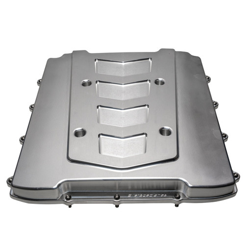 Billet Specialties N95068 - LS GenV LT4 Supercharger Lid Chevron Raw