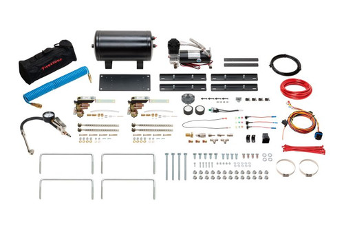 Firestone 2955 - Air-Rite Air Command Self Leveling Dual Path Kit w/ Onboard Auxiliary Air (WR1760)