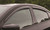 Auto Ventshade (AVS) 194458 - 07-10 Chrysler Sebring Ventvisor In-Channel Front & Rear Window Deflectors 4pc - Smoke