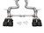 AWE 3020-43087 - BMW F8X M3/M4 Track Edition Catback Exhaust - Diamond Black Tips