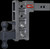 GEN-Y Hitch GH-1624 - Gen-Y Mega Duty 2.5in Shank 9in Drop 3500lb TW 32K Hitch w/GH-0161 Dual-Ball/Pintle Lock