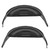 Husky Liners 79121 - 15-20 Ford F-150 Black Rear Wheel Well Guards