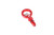 Perrin PSP-ENG-721RD - Subaru Dipstick Handle Round Style - Red