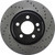 StopTech 128.63059CL - Sport Cryo Cross Drilled Brake Rotor; Front Left