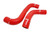 Torque Solution TS-SU-420RD - 08-14 Subaru WRX / 08-18 STI / 09-13 Forester XT Silicone Radiator Hose Kit - Red