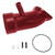 Wehrli WCF100721-RED - 17-19 Chevrolet 6.6L L5P Duramax 3.5in Intake Horn w/PCV Port - WCFab Red