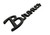 Ford Racing M-1447-BSMB - 2021+ Bronco Classic Script Fender Badges - Matte Black (Pair)