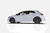 Rally Armor MF90-BCE22-PK/BLK - 2022 Honda Civic/Civic Si/Sport (Hatch/Sedan) Pink Mud Flap BCE Logo