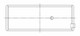 ACL 4B2976H-STD - Nissan SR20DE/DET GTiR Standard Size High Performance Rod Bearing Set - 19mm wide