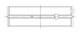 ACL 5M2747HX-STD - Nissan KA24DE Inline 4 Standard High Performance W/ Extra Oil Clearance Main Bearing Set
