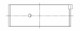 ACL 6B8100H-.025 - Toyota/Lexus 2JZGE/2JZGTE 3.0L 0.025 Oversized High Performance Rod Bearing Set