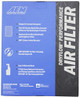 AEM Induction 28-20129 - AEM Silverado/Sierra/Avalanche/Tahoe/Yukon 12.625in O/S L x 10in O/S W x 1.75in H DryFlow Air Filter