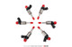AMS ALP.28.07.0013-1 - Performance VR30DDTT Stage 2 Direct Injectors (Set of 6)