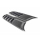 Anderson Composites AC-HV21DGTRX - 2021 Dodge RAM TRX Carbon Fiber Hood Vents - Type OE