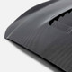 Anderson Composites AC-HD15FDMU350-GT5-DS - 15-20 Ford Mustang Shelby GT350/GT350R Type GT5 Double Sided Carbon Fiber Hood