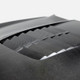 Anderson Composites AC-HD15FDMU350-GT5-DS - 15-20 Ford Mustang Shelby GT350/GT350R Type GT5 Double Sided Carbon Fiber Hood