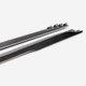 Anderson Composites AC-SS22CT5BW-ST - 22-23 Cadillac CT5 Blackwing Type-ST Carbon Fiber Rocker Panel Extensions