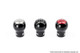 AMS AMS.50.06.0002-1 - Performance Subaru WRX/STi 6-Speed Billet Shift Knob (Incl Red, Black, & Gunmetal Cap)