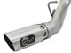 aFe Power 49-04086-P - ATLAS 4in DPF-Back Alum Steel Exhaust System w/Dual Exit Polished Tip 2017 GM Duramax 6.6L (td)