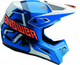 Answer 447772 - AR1 Vendetta Helmet Blue/White/Orange Youth - Small