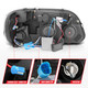 Anzo 111132 - 1995-2001 Ford Explorer Projector Headlights w/ Halo Black 1 pc
