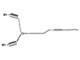 aFe Power 49-36629-L - 09-14 Acura TSX L4 2.4L Takeda 2-1/2in to 2-1/4in 304 SS Cat-Back Exhaust System w/BlueFlame Tip