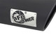 aFe Power 49T40501-B15 - Diesel Exhaust Tip Bolt On Black 4in Inlex x 5in Outlet x 15in