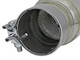 aFe Power 49M10001 - MACH Force-Xp 409 SS Resonator 3in. Inlet/Outlet / 4in. Diameter / 12in. Body / 16in. Length