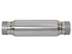 aFe Power 49M10001 - MACH Force-Xp 409 SS Resonator 3in. Inlet/Outlet / 4in. Diameter / 12in. Body / 16in. Length