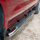 ARIES S224013-2 - 4" Polished Stainless Oval Side Bars, Select Silverado, Sierra 1500, 2500, 3500