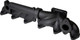 ATS Diesel 2049272326 - 2007.5 And Up 6.7L Cummins 2-Piece Pulse Flow Exhaust Manifold Kit Holset Stock Turbo Flange EGR Compliant Ceramic Coated Black