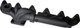 ATS Diesel 2049272326 - 2007.5 And Up 6.7L Cummins 2-Piece Pulse Flow Exhaust Manifold Kit Holset Stock Turbo Flange EGR Compliant Ceramic Coated Black