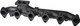 ATS Diesel 2049272326 - 2007.5 And Up 6.7L Cummins 2-Piece Pulse Flow Exhaust Manifold Kit Holset Stock Turbo Flange EGR Compliant Ceramic Coated Black