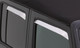 Auto Ventshade (AVS) 14138 - 89-96 Buick Century Ventshade Front & Rear Window Deflectors 4pc - Stainless