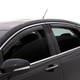 Auto Ventshade (AVS) 194164 - 14-18 Kia Soul Ventvisor In-Channel Front & Rear Window Deflectors 4pc - Smoke