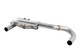 AWE 3010-33030 - BMW F3X 335i/435i Touring Edition Axle-Back Exhaust - Diamond Black Tips (102mm)