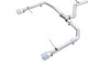 AWE 3020-22034 - 18-21 Volkswagen Jetta GLI Mk7 Track Edition Exhaust - Chrome Silver Tips (Fits OEM DP)